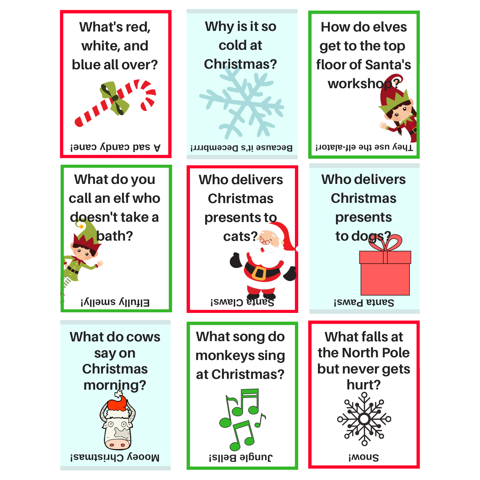 18 super fun elf on the shelf printables